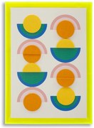 Mauro Ferretti Tablou Pictat Pe Pânză Pop Art Cu Rama -B- Cm 50X3,3X68 | Aosom Romania