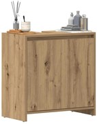 vidaXL Dulap chiuvetă baie, stejar artizanal 65x33x60cm lemn prelucrat