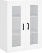 vidaXL Dulap cu montaj pe perete, alb, 69,5x34x90 cm