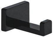 Suport de perete pentru prosoape OMNIRES DA70110BL DARLING negru semimat