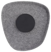 Aplica LED design modern decorativ ACOUSTIC negru/gri