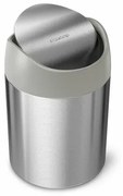 Simplehuman Coș de gunoi pentru masă MINI 1,5 l, inox