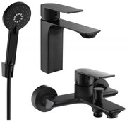 Mexen Alexa R40 set cadă, negru - 71203R40-70