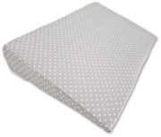Perna antireflux cu husa detasabila bumbac 40x59 cm Kidizi Grey Dots