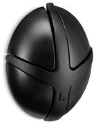 Cârlig negru de montat pe perete din plastic Tick – Spinder Design