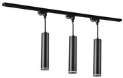 Lustră pe cablu pentru sistem de șină PARIS 3xGU10/10W/230V + sistem de șină 1 m