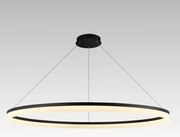 Lustra LED XXL circulara casa scarii Ara 150cm, Black