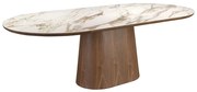 Masa marmura portelanata Walnut 240x120cm