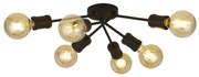 Lustra aplicata design vintage cu 6 spoturi directionabile Dance