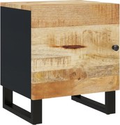 vidaXL Noptieră, 40x33x46 cm, lemn masiv de mango