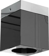 Open Design OR81046 - Spot CUBO, 1x G9, 8W, 230V, negru/crom lucios