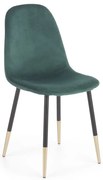 Scaun de bucaterie Noela, verde/negru