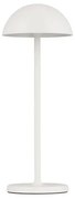 Lampa LED portabila iluminat exterior decorativ ROSE alba