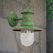 Lampă de perete de exterior Orion AL 11-1205 LEONIE 1xE27/60W/230V IP44 verde