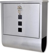 vidaXL Cutie poștală din oțel inoxidabil