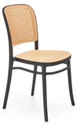 Scaun Bucatarie Si Dining K483 Polipropilena Natur/Negru