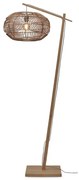 Lampadar eco din bambus cu ratan Madeira nat/48cm, nat