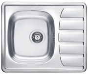 Chiuvetă de bucătărie ALVEUS 1098940 ZOOM 61,5x50 cm crom