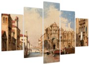 Tablou - Jules-Romain Joyant, The Scuola di San Marco, Venice, reproducere (150x105 cm)