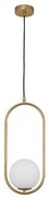 Lustra / Pendul design modern Obitar alama aurie NVL-9988170