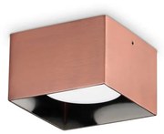 Spot aplicat Spike pl1 square cupru