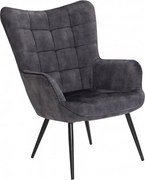 Fotoliu design nordic Scandinavia gri