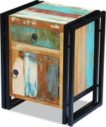 vidaXL Noptieră, lemn masiv reciclat