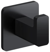 Suport de perete pentru prosoape OMNIRES NL80115BL NELSON negru mat