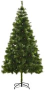 HomCom Albero di Natale Artificiale Foltissimo 210cm con 505 Rami Verdi