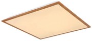 Plafoniera LED cu aspect lemn design slim DORO 24W