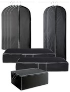 Set de huse pentru rochii Compactor,organizatoare pentru textile Urban, 9 buc