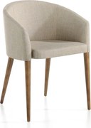 Scaun cu brate design italian Rosalya AC-DC685