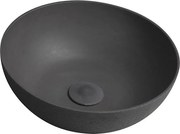 Sapho - Lavoar de blat FORMIGO, diametru 39 cm, beton/antracit