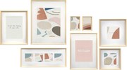 Set rame foto de perete MURAL, 8 rame de diferite dimensiuni