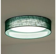 Plafonieră LED Duolla ROLLER LED/24W/230V d. 45 cm verde