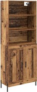 vidaXL Bufet Lemn Vechi 69,5 x 32,5 x 180 cm Lemn compozit