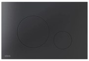 Clapeta de actionare Alca Flat TURN-BLACK negru mat