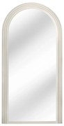 Oglinda de perete decorativa Art Deco 160cm, alb