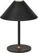 Halo Design 800803 - Lampă de birou reîncărcabilă HYGGE cu intensitate reglabilă, LED 3W/4000 mAh, IP54, negru