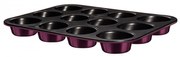 Tava pentru copt 12 briose Purple Eclipse Collection BerlingerHaus BH 6800