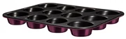 Tava pentru copt 12 briose Purple Eclipse Collection BerlingerHaus BH 6800