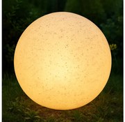 Lampă decorativă de exterior LUMISTONE 1xE27/15W/230V IP65 Ø 38 cm