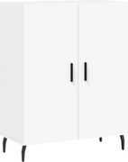 vidaXL Dulap, alb, 69,5x34x90 cm, lemn compozit