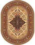 Covor lana oval Leyla Chihlimbar Selectează mărime: 200 X 300