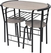 vidaXL Set mobilier bar mic dejun, MDF