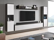 Mobilier living Nova XL (matera + alb lucios). Promo -17%. 1121837