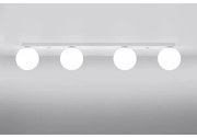 Plafonieră YOLI 4xG9/12W/230V albă Sollux SL.1149