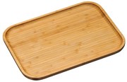 Kesper 58161 Tava de servire din bambus, 37,5 x27,5 x 2 cm