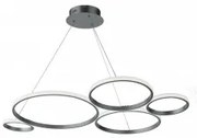 Suspensie moderna LED SMD 60W SO.POIS/SILVER