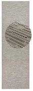 Covor tip traversă BT Carpet Nature, 80 x 150 cm, gri,